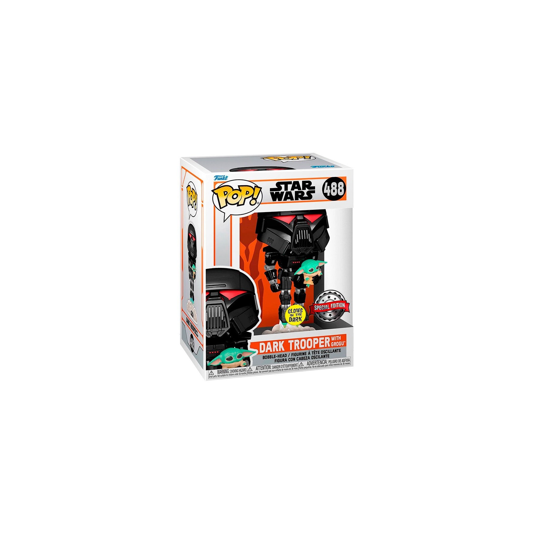 Figura POP Star Wars Dark Trooper Exclusive