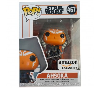 Figura POP Star Wars The Mandalorian Ahsoka Hooded Exclusive