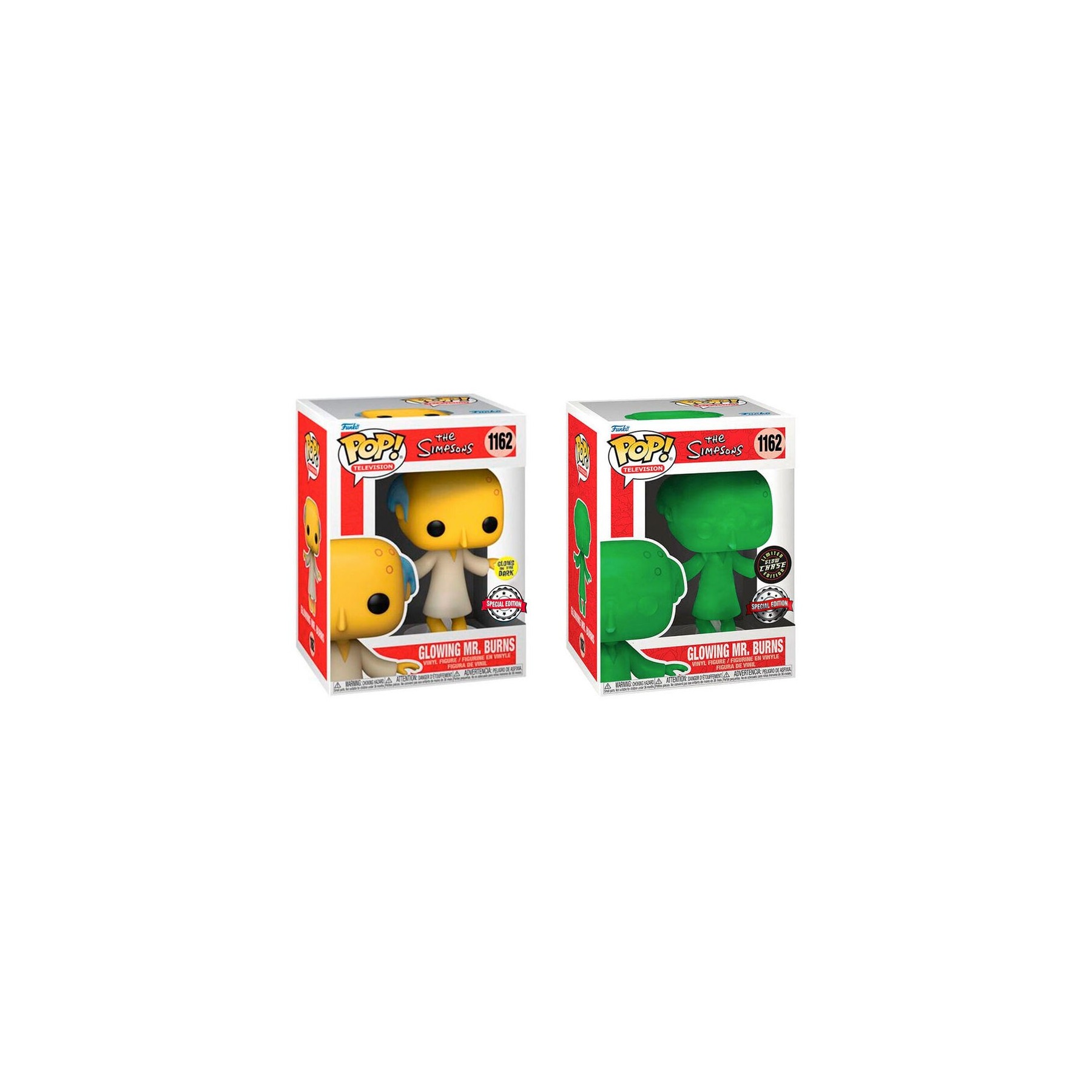 Figura POP Simpsons Glowing Mr. Burns Exclusive 5 + 1 Chase