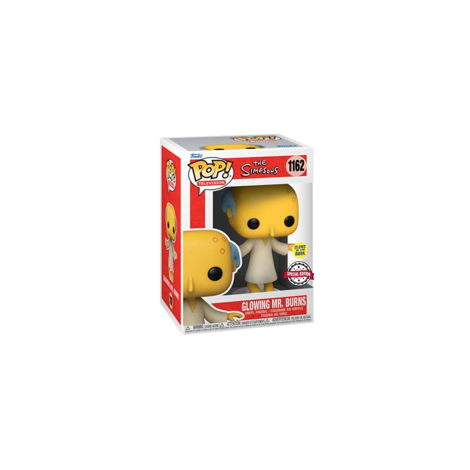 Figura POP Simpsons Glowing Mr. Burns Exclusive