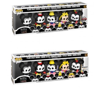 Blister 5 figuras POP Disney Minnie Mouse Exclusive
