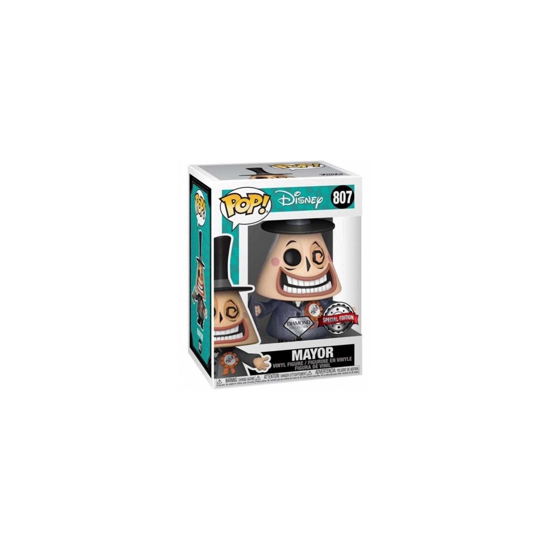 Figura POP Disney Pesadilla Antes de Navidad Mayor Exclusive