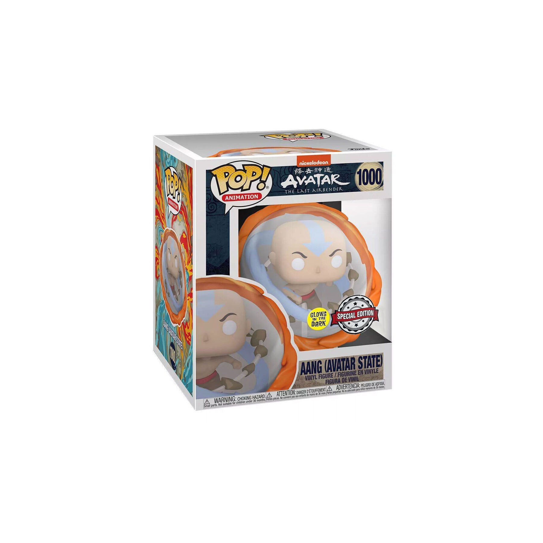 Figura POP Avatar Aang All Elements Glow in the Dark Exclusive