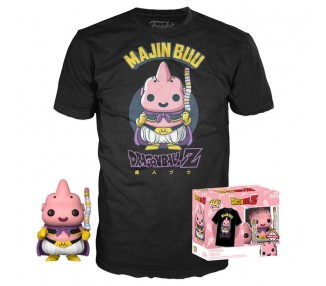 Set figura POP & Tee Dragon Ball Z Majin Buu Exclusive