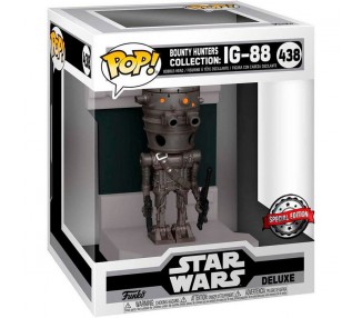 Figura POP Deluxe Star Wars Bounty Hunters IG-88 Exclusive