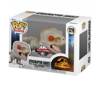 Figura POP Jurassic World Atrociraptor Ghost Exclusive