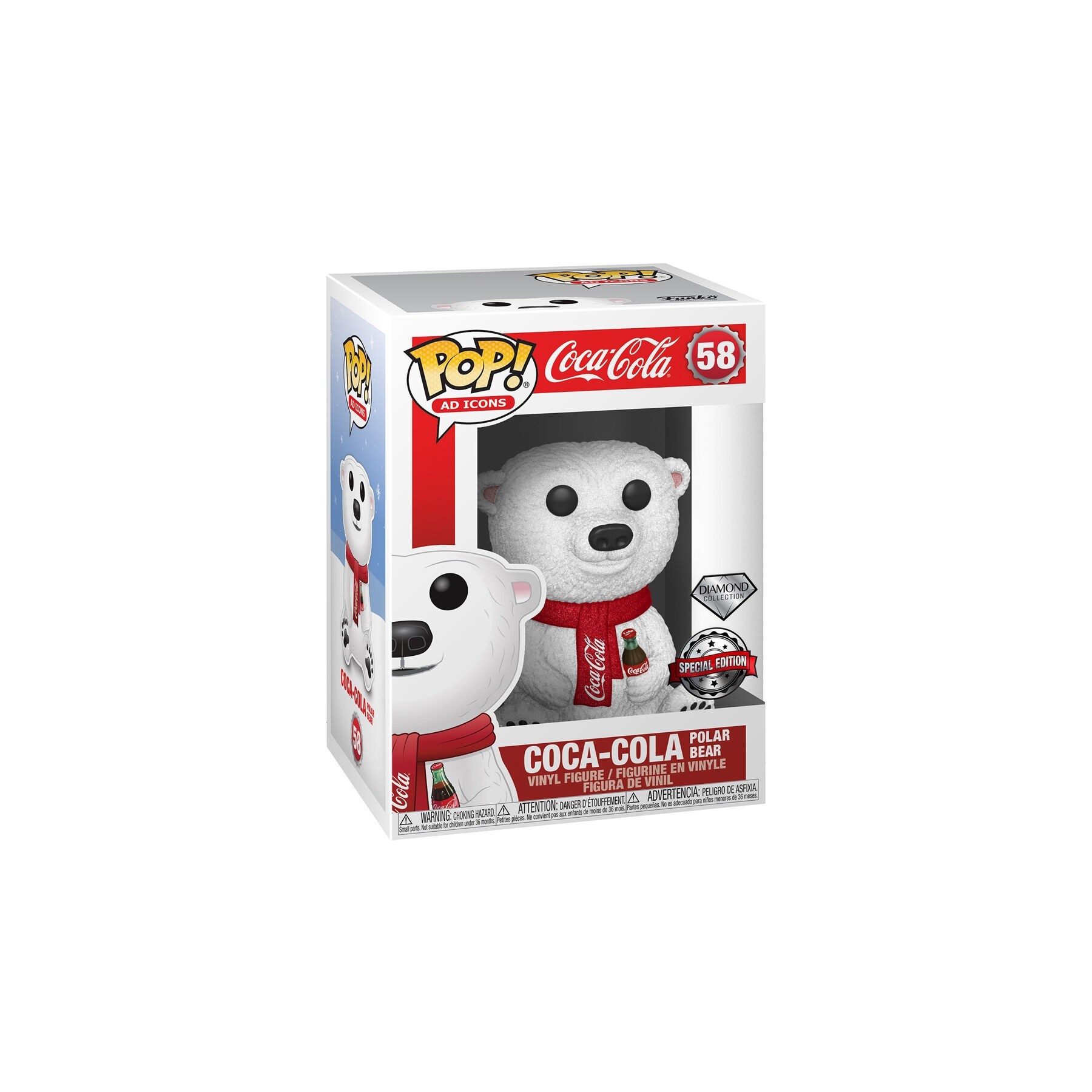 Figura POP Coca-Cola Polar Bear Exclusive