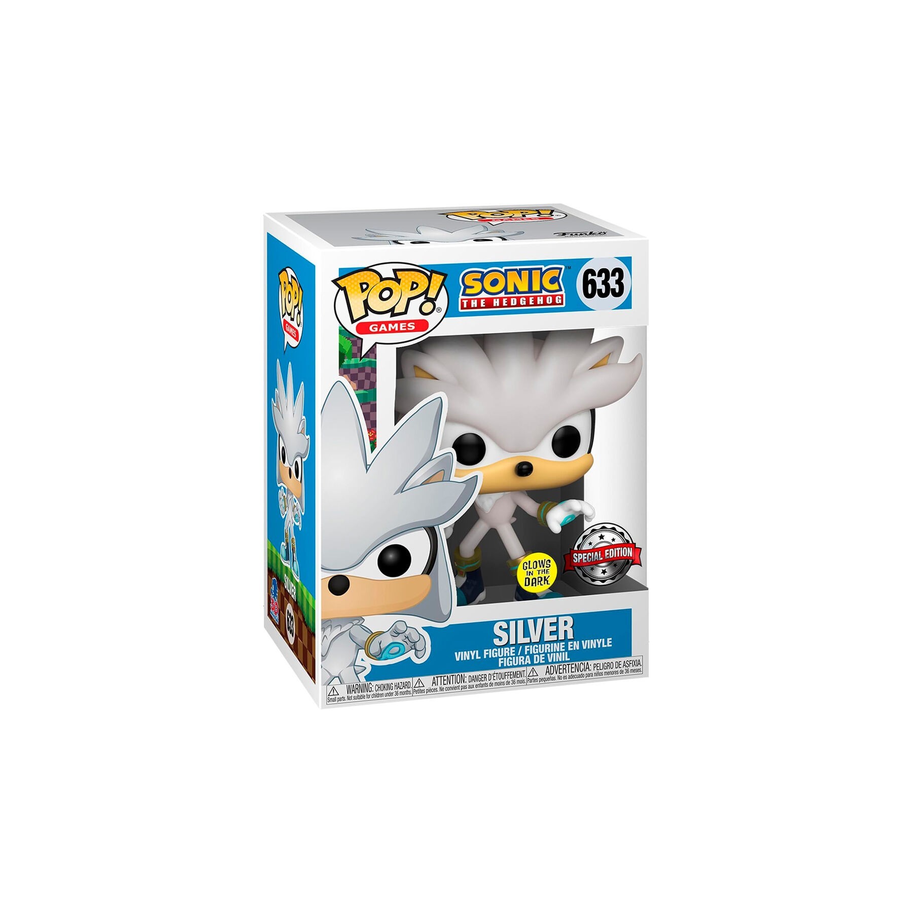 Figura POP Sonic the Hedgehog Silver Exclusive