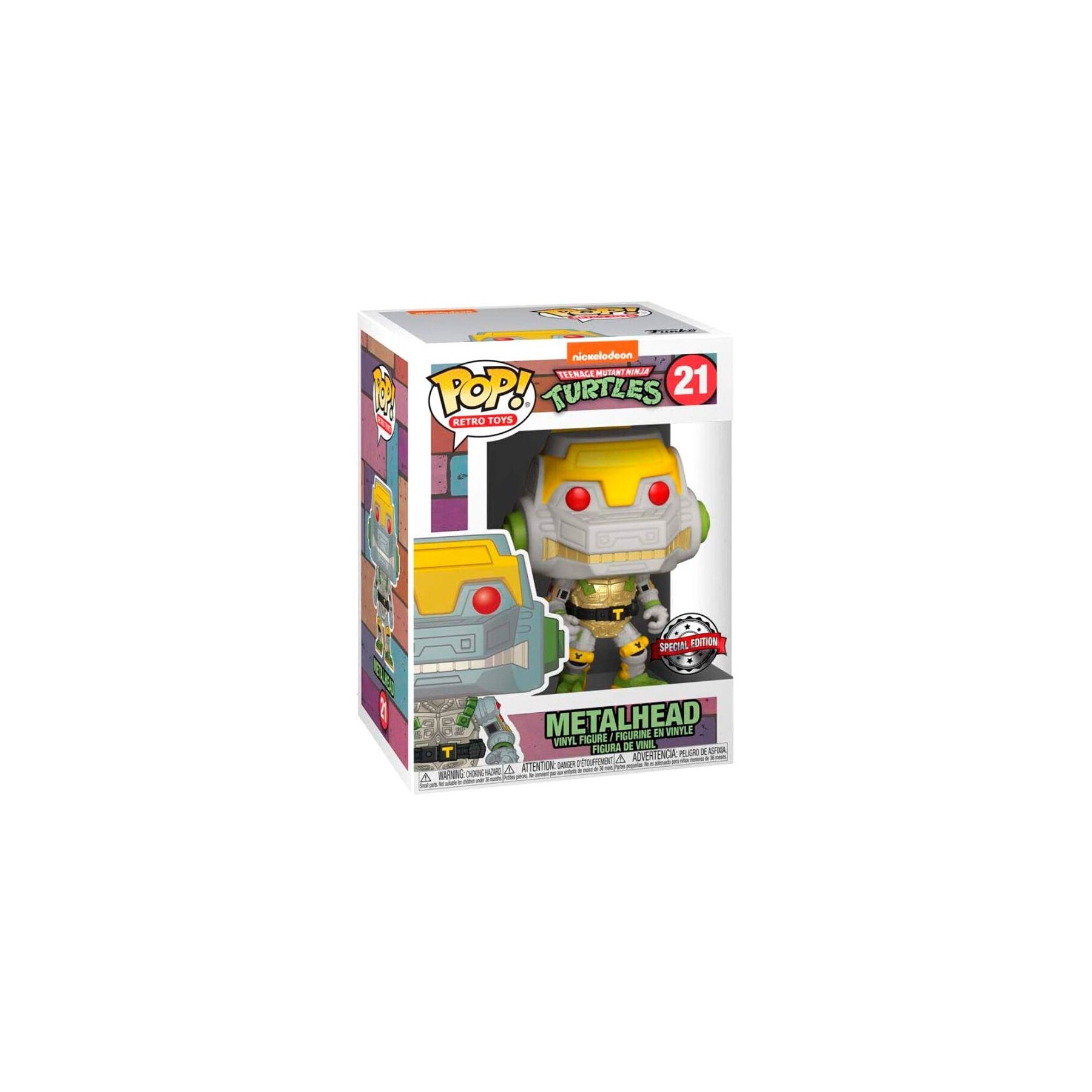 Figura POP Teenage Mutant Ninja Turtles Metalhead Exclusive