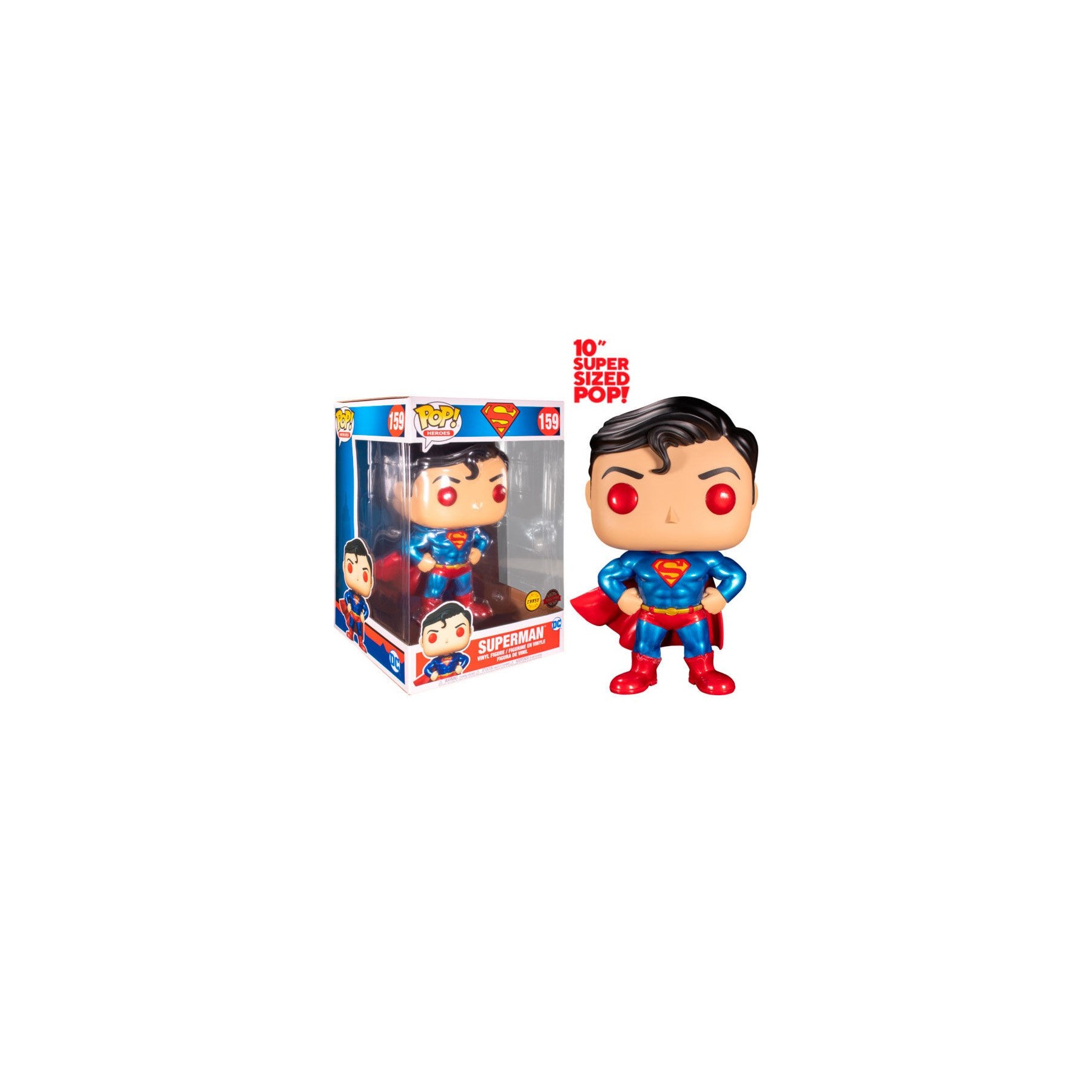 Figura POP DC Comics Superman Exclusive Chase 25cm