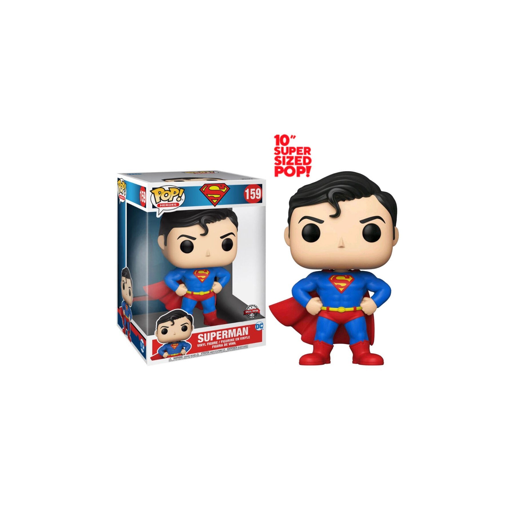Figura POP DC Comics Superman Exclusive 25cm