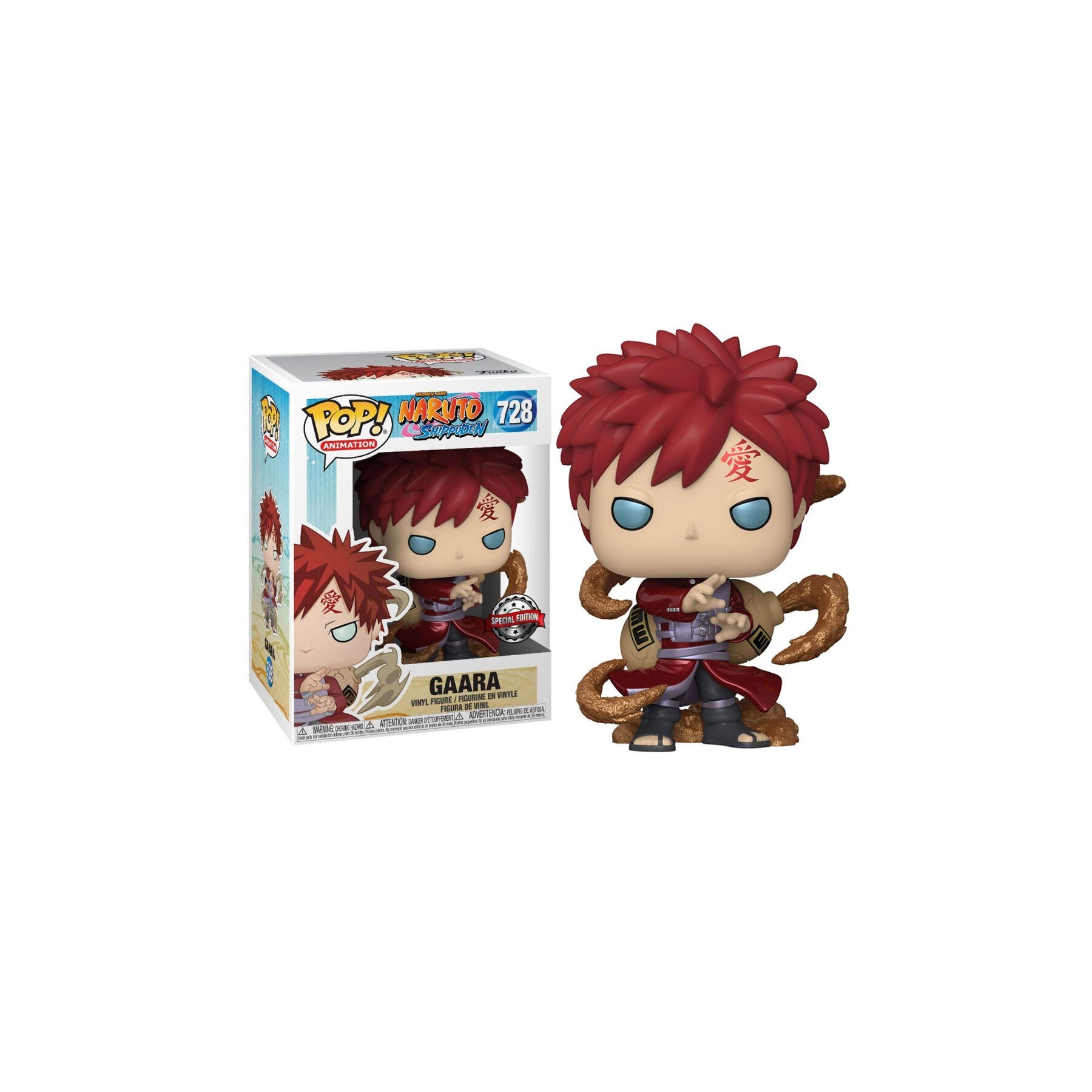 Figura POP Naruto Gaara Metallic Exclusive