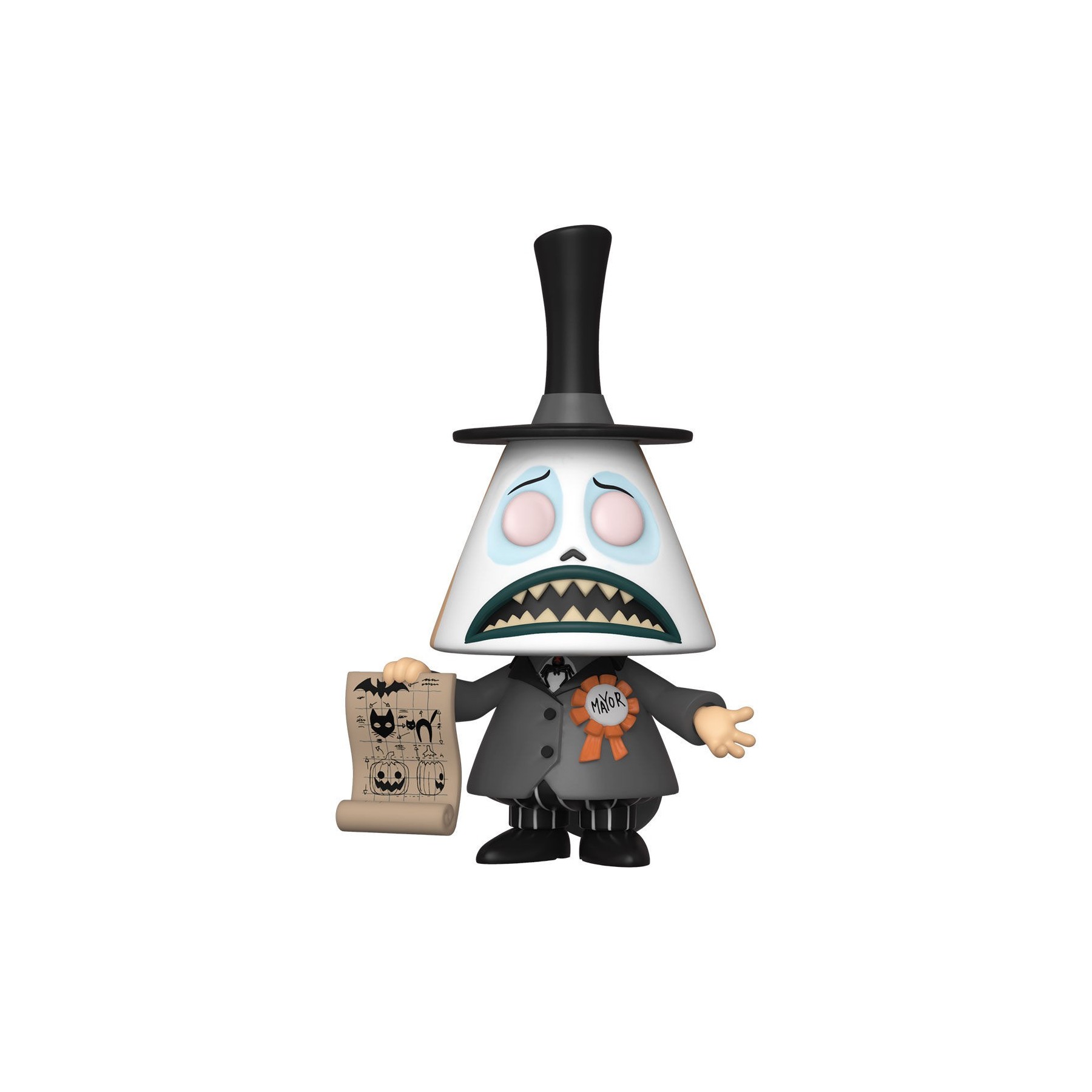 Figura POP Disney Pesadilla Antes de Navidad Major Mayor with Megaphone Chase