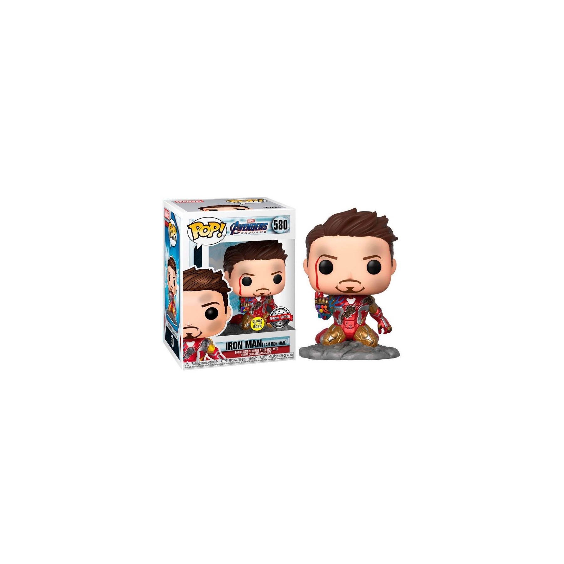 Figura POP Marvel Vengadores Endgame I Am Iron Man Exclusive