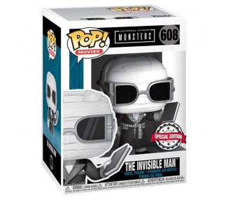 Figura POP Universal Monsters Invisible Man Black and White Exclusive