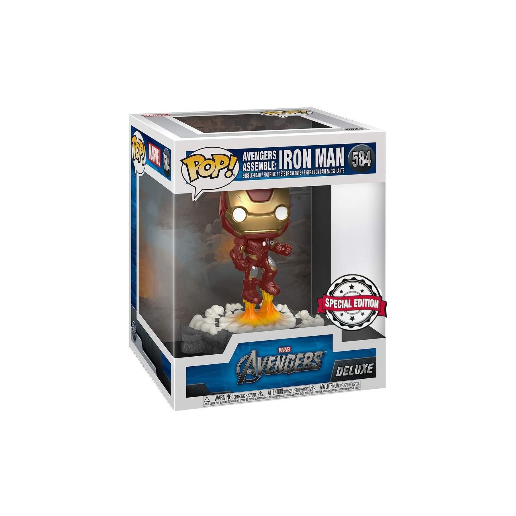 Figura POP Marvel Avengers Iron Man Assemble Exclusive