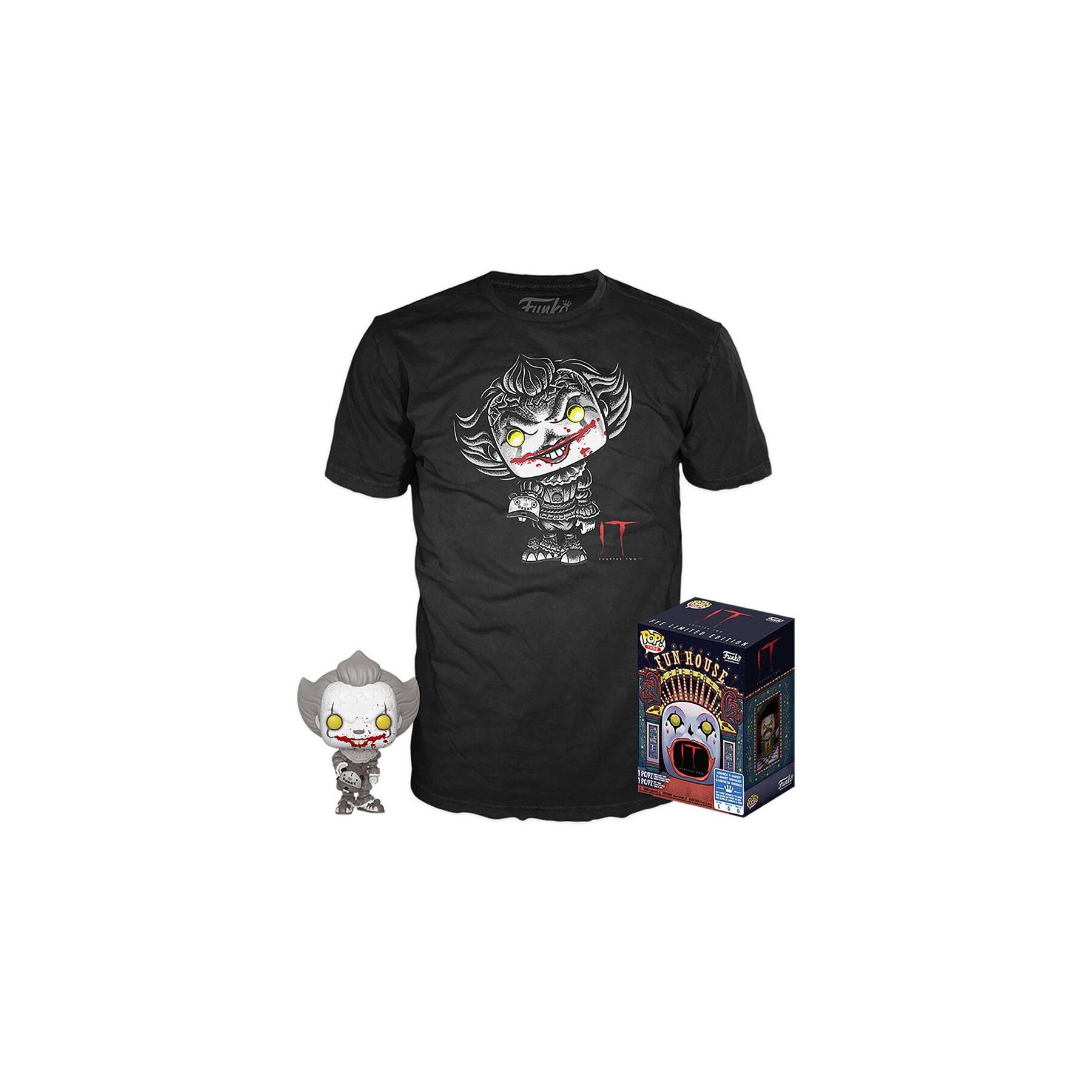Set figura POP & Tee IT 2 Pennywise Exclusive M