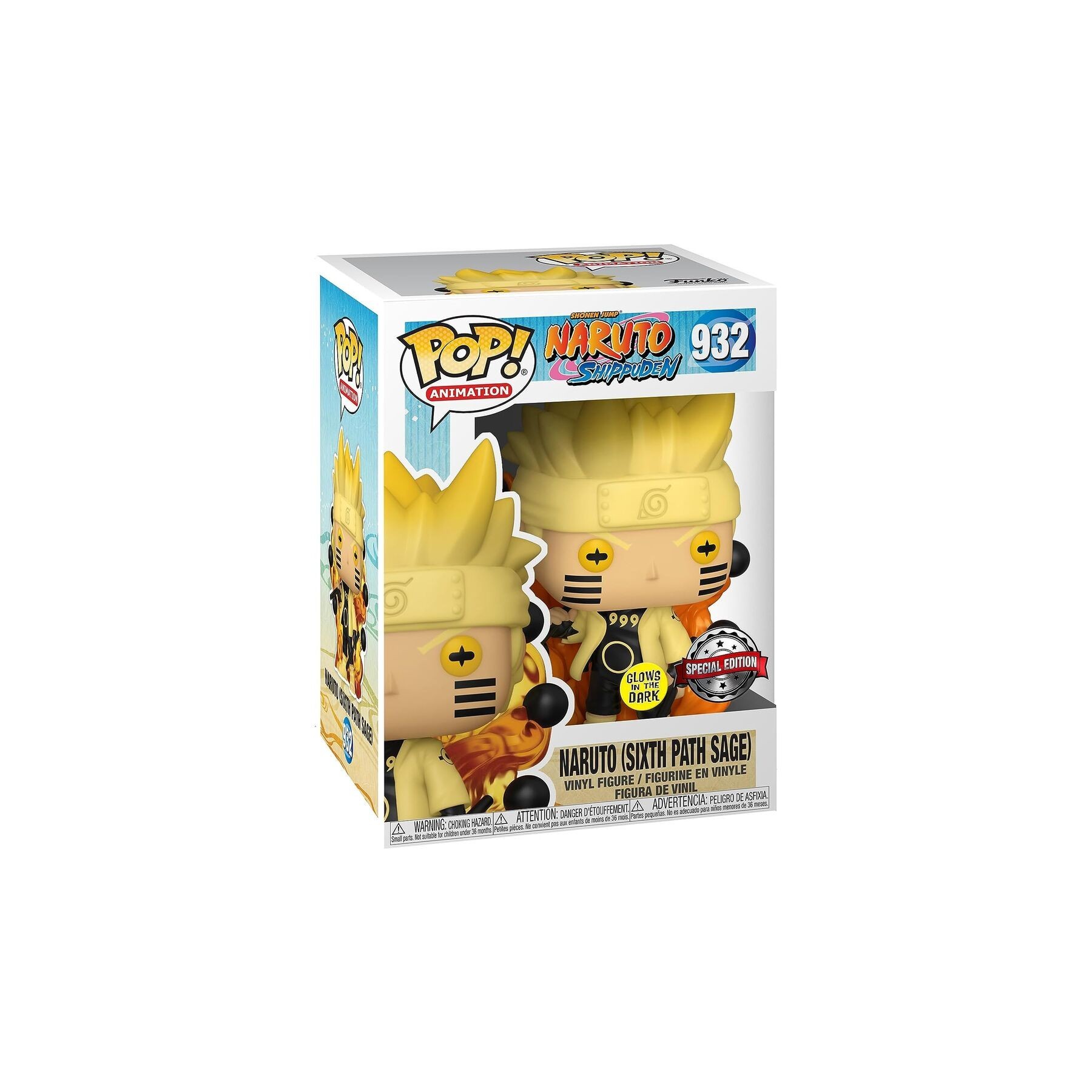 Figura POP Naruto Uzumaki Naruto Six Path Sage Glow