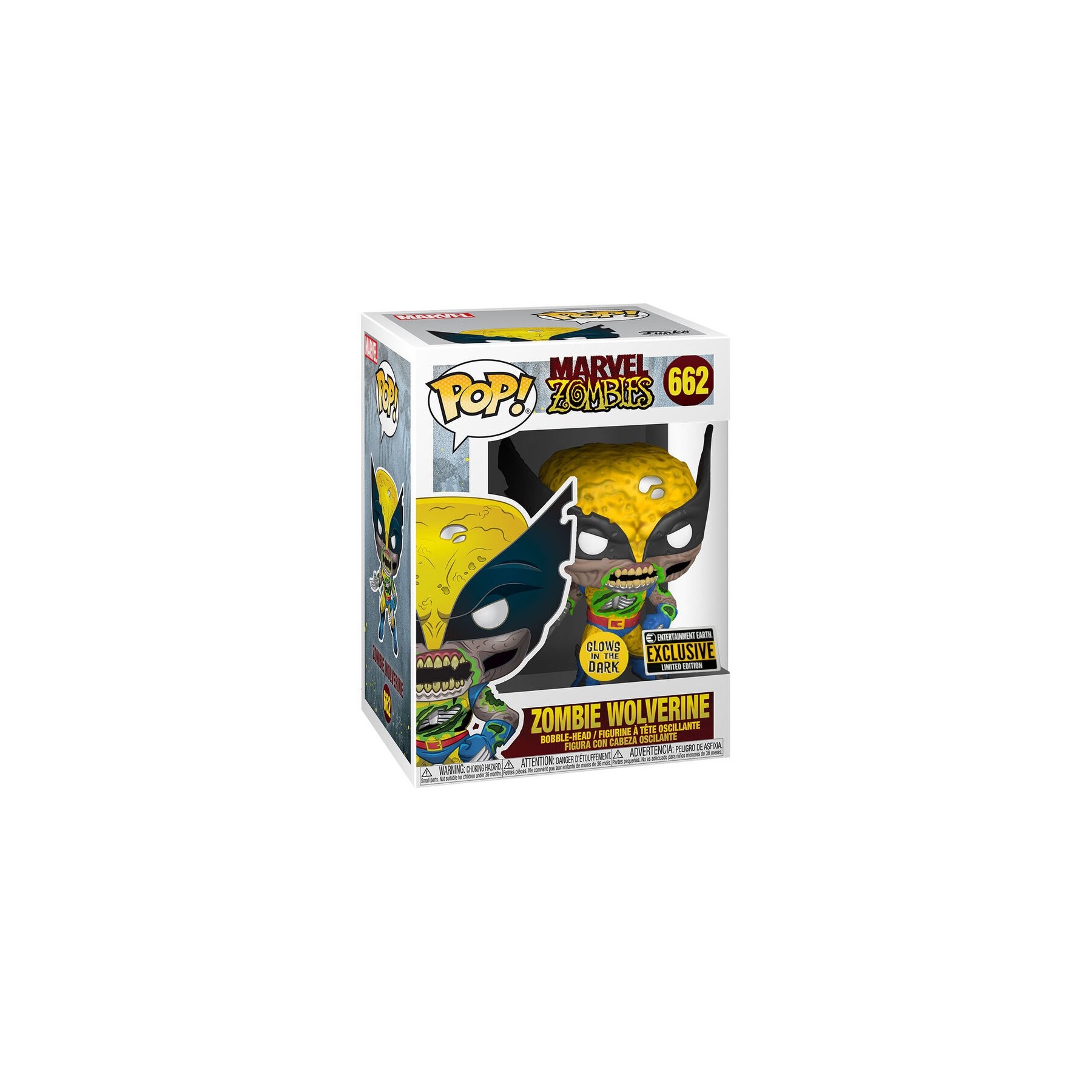 Figura POP Marvel Zombies Zombie Wolverine Exclusive