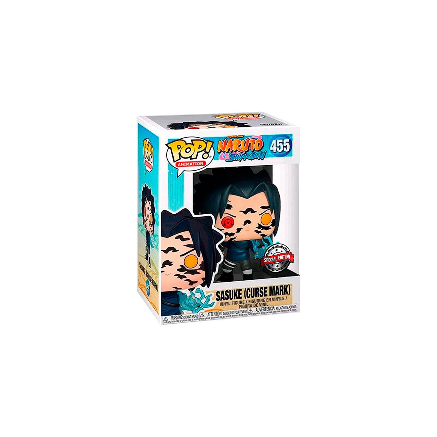 Figura POP Naruto Shippuden Sasuke Curse Mark Exclusive