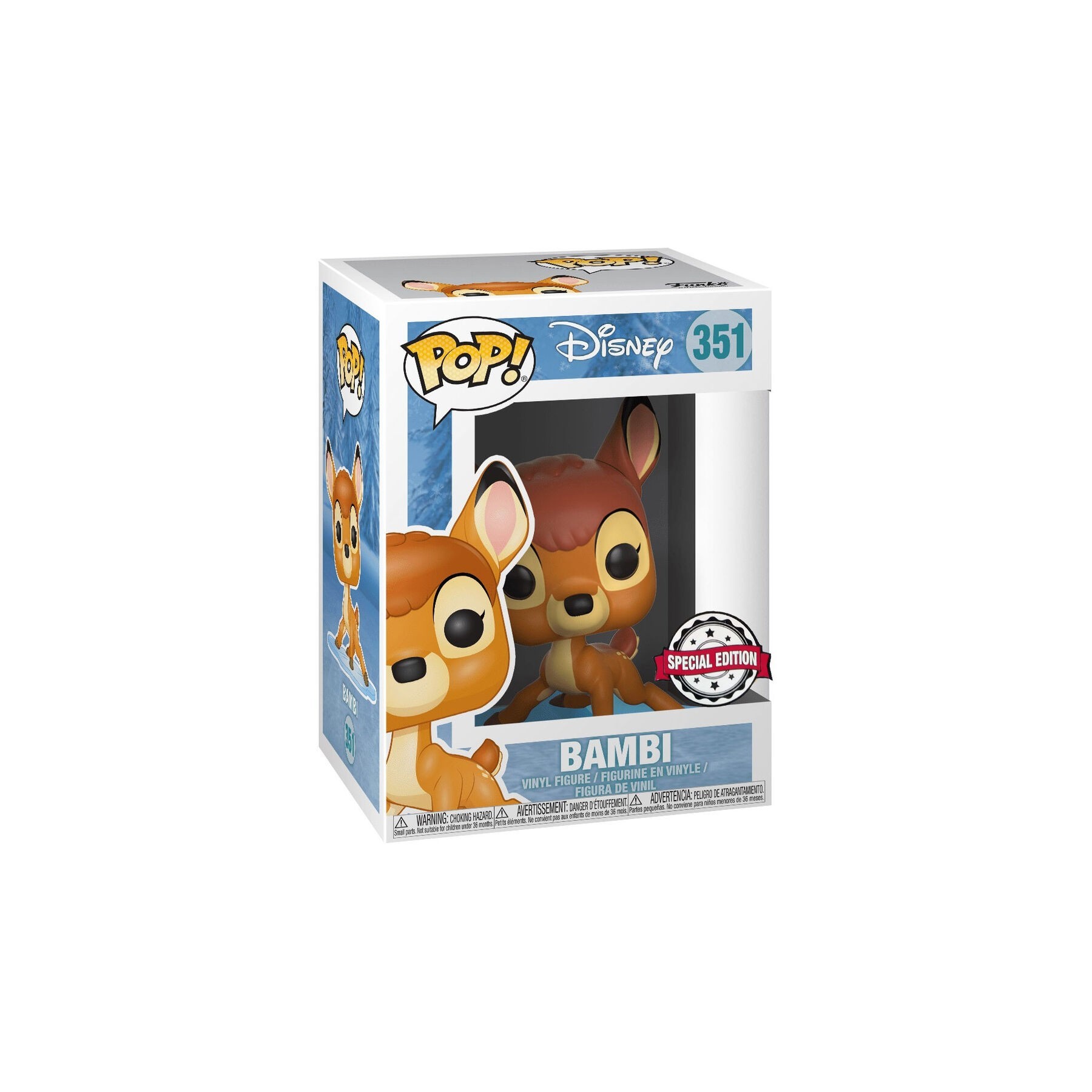 Figura POP Disney Bambi Snowflake Mountain Exclusive