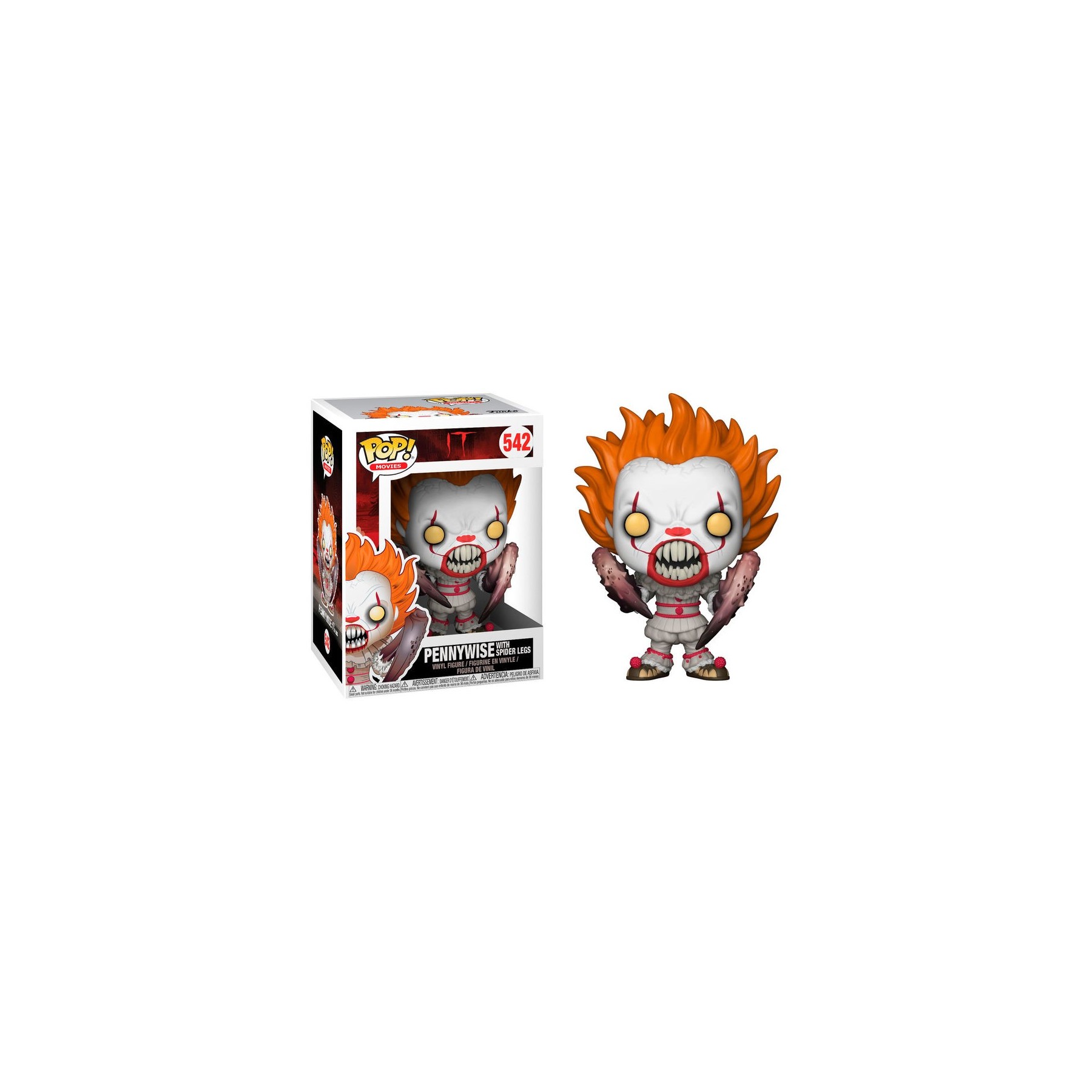 Figura POP It Pennywise with Spider Legs