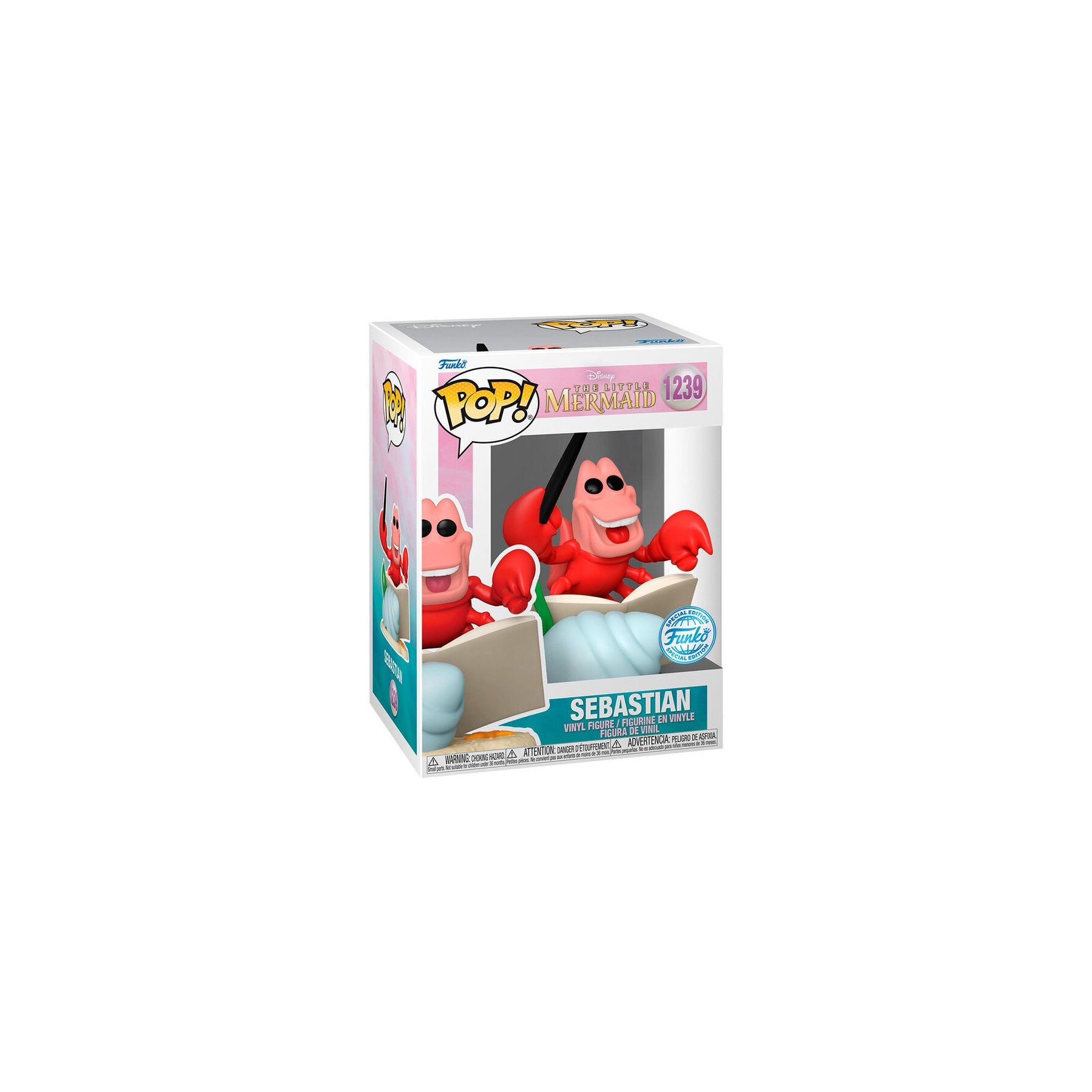 Figura POP Disney La Sirenita Sebastian Exclusive