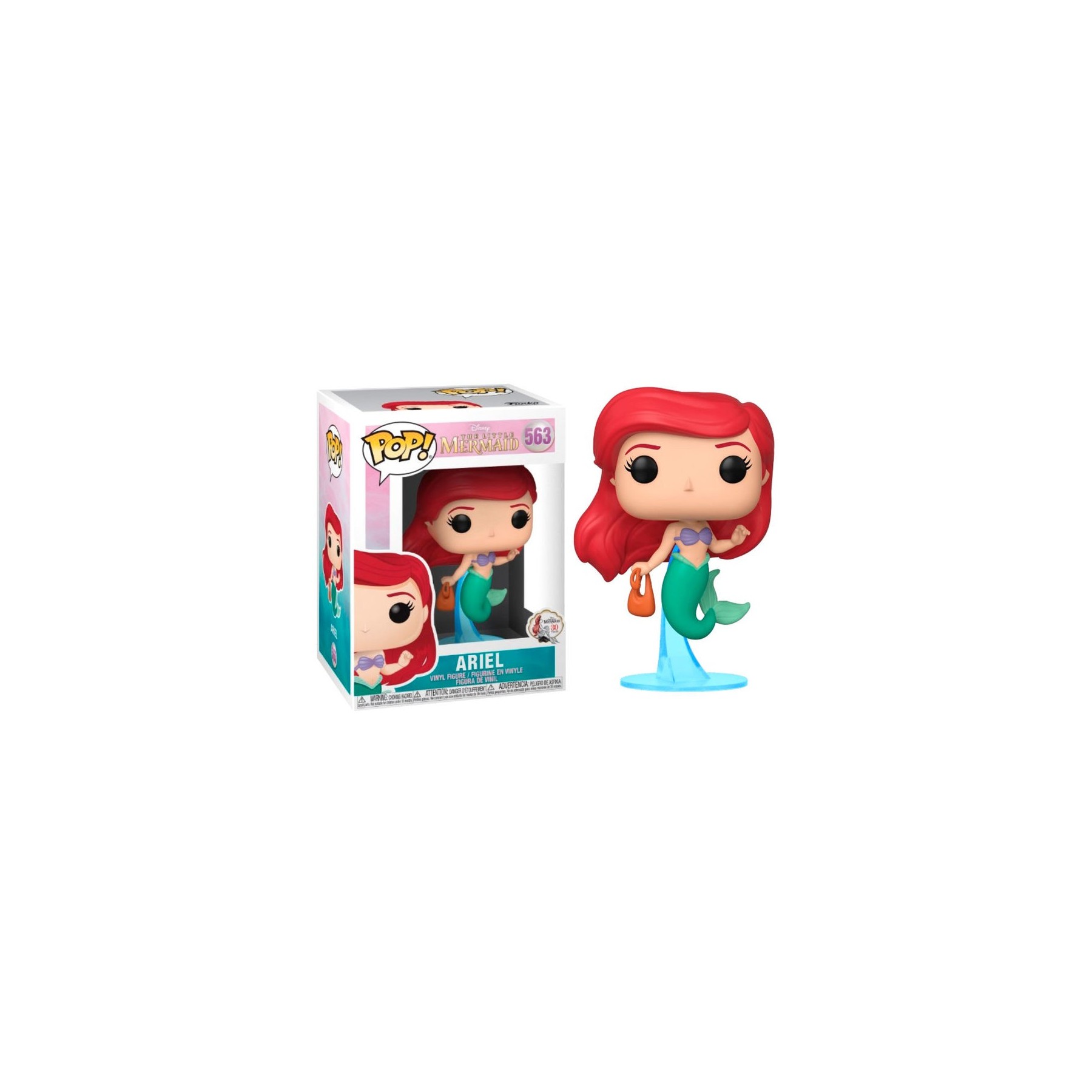 Figura POP Disney La Sirenita Ariel with bag
