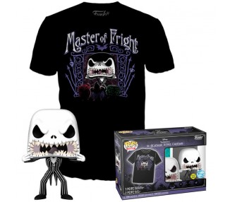 Set figura POP & Tee Disney Pesadilla Antes de Navidad Jack Skellington