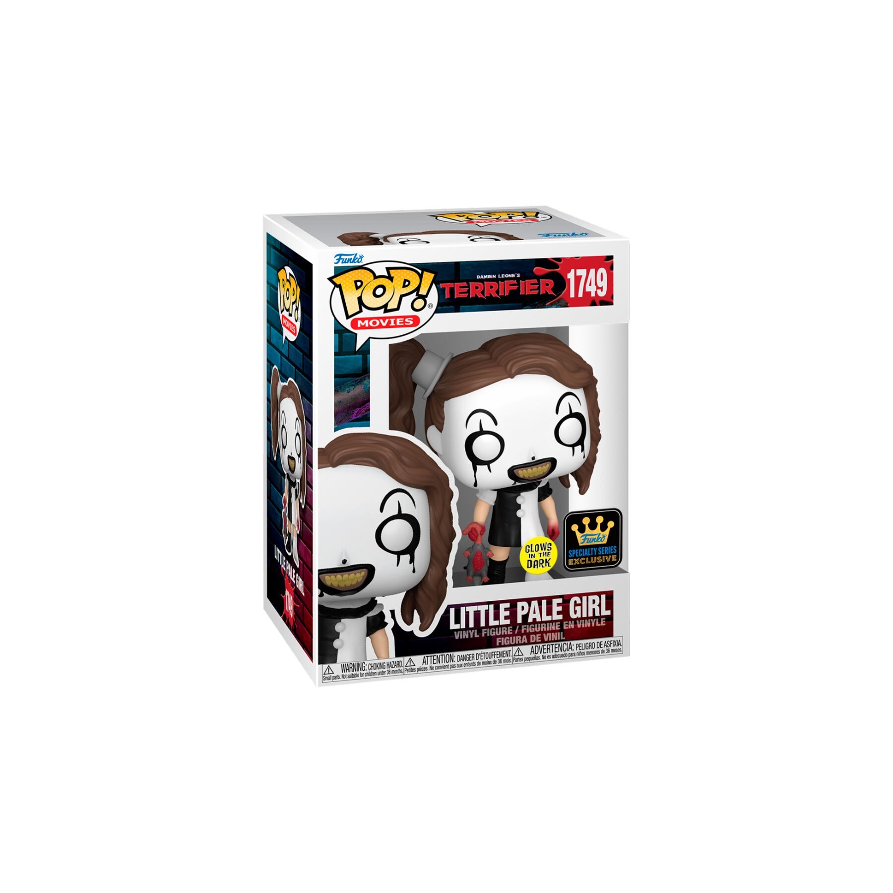 Figura POP Damien Leones Terrifier Little Pale Girl