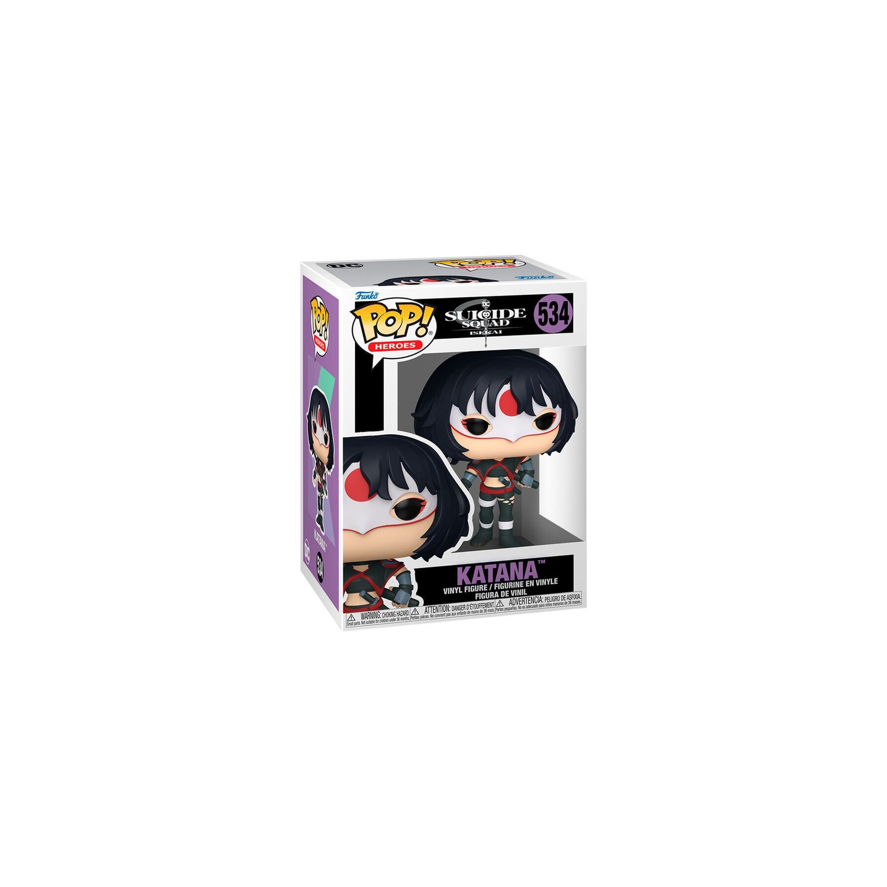 Figura POP DC Comics Escuadron Suicida Isekai Katana