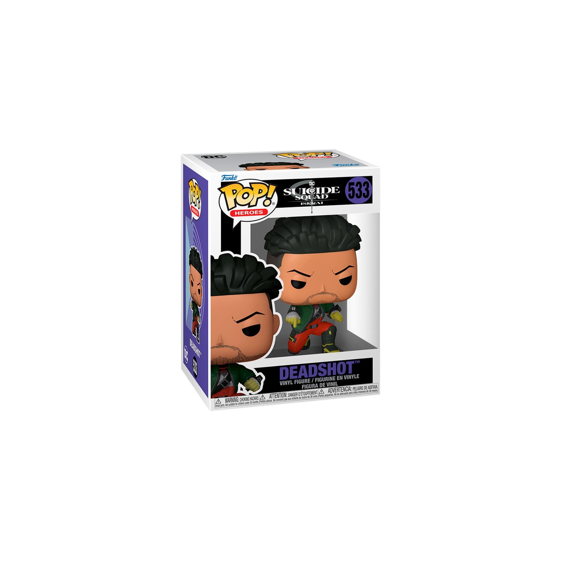 Figura POP DC Comics Escuadron Suicida Isekai Deadshot