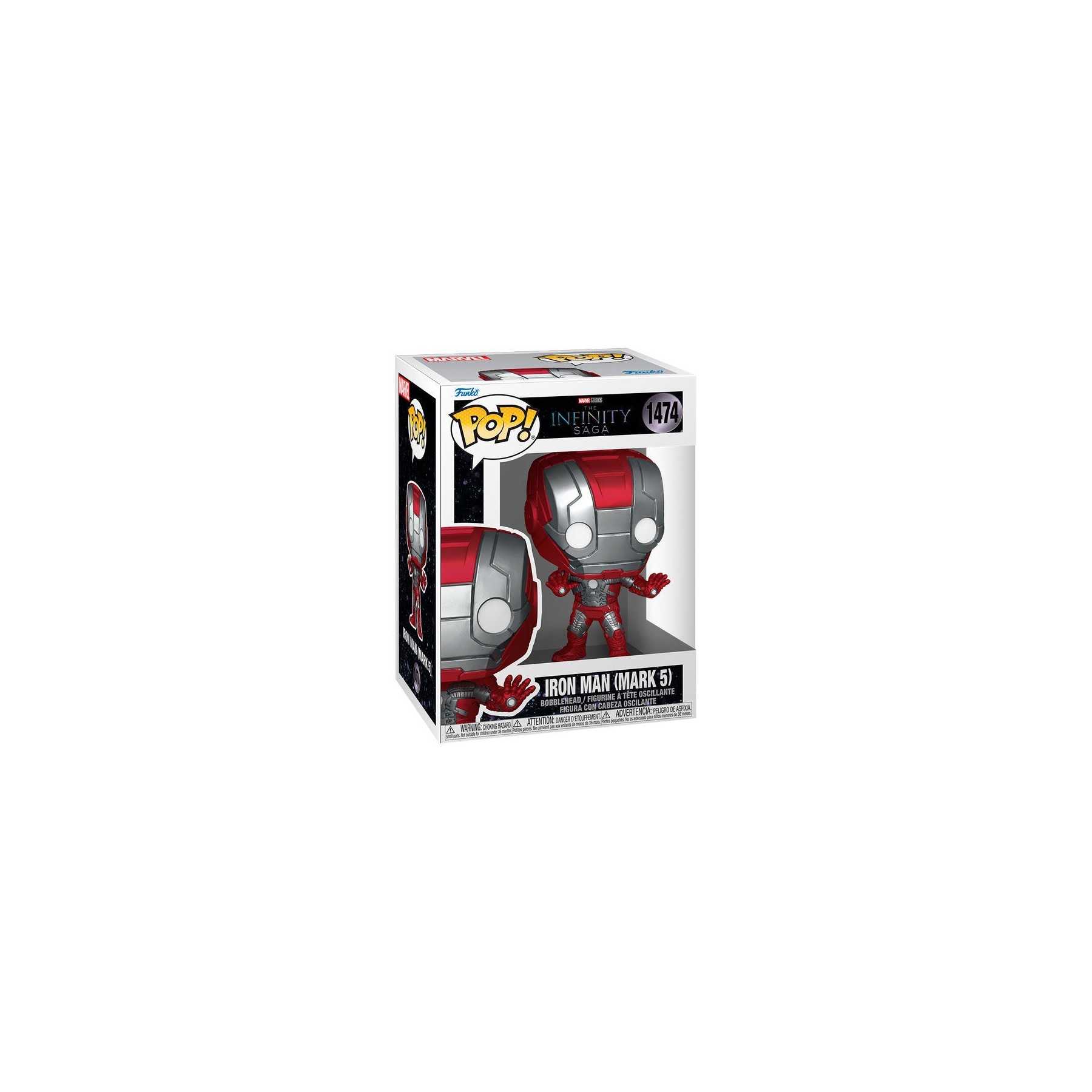 Figura POP Marvel Infinity Saga Iron Man Mark 5