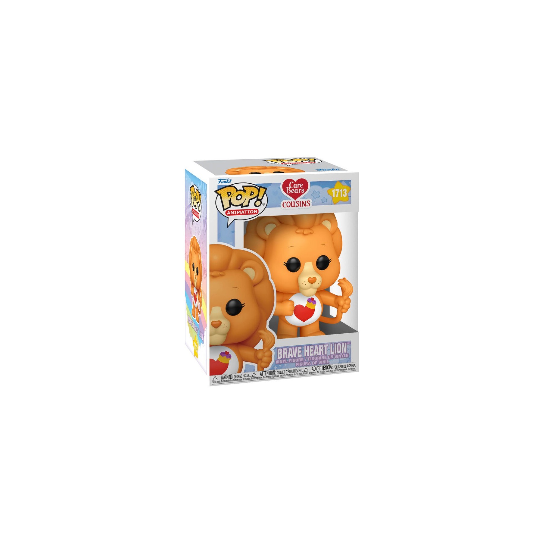 Figura POP Care Bears Cousins Brave Heart Lion