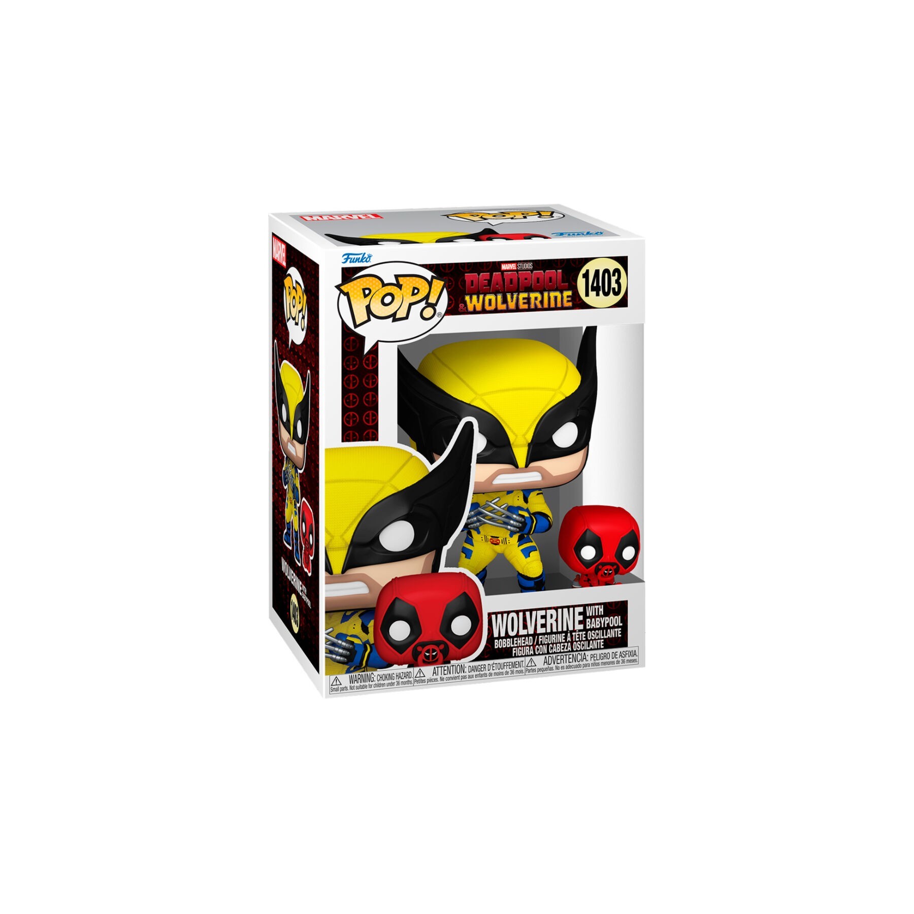 Figura POP Marvel Deadpool & Wolverine - Wolverine with Babypool