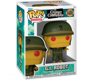 Figura POP DC Comics Comandos de Criaturas G.I. Robot