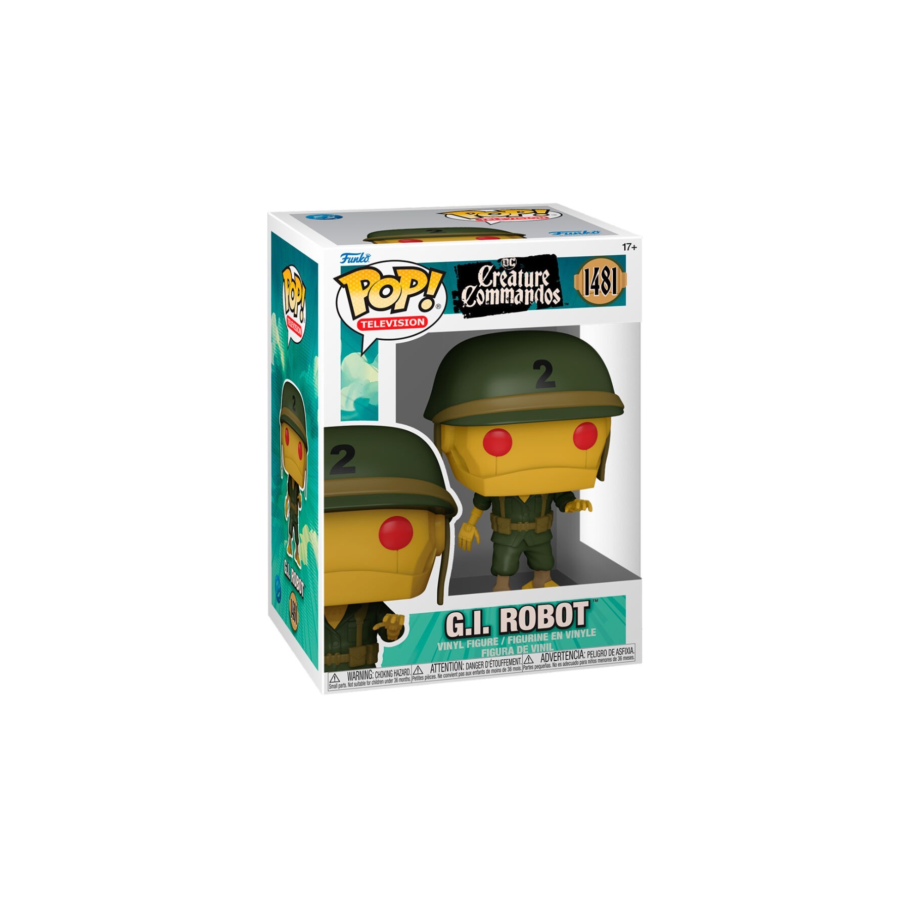 Figura POP DC Comics Comandos de Criaturas G.I. Robot