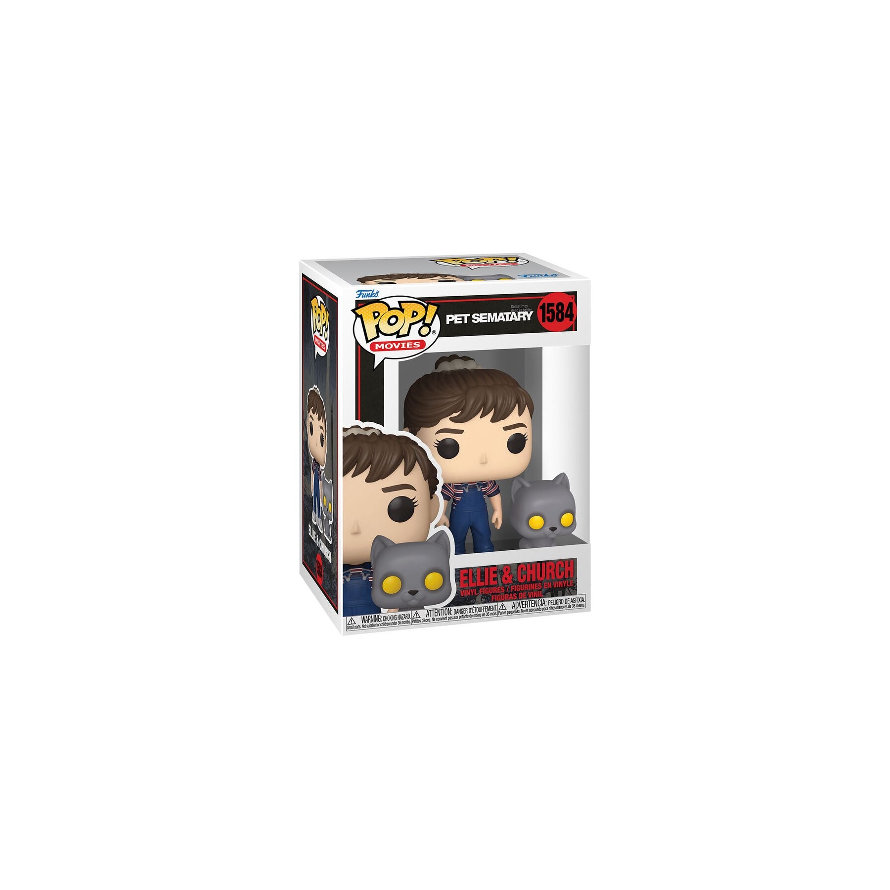 Figura POP Pet Sematary Ellie & Church