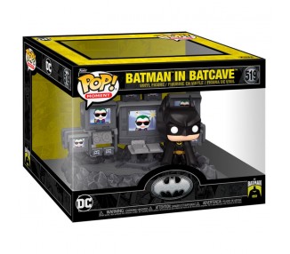 Figura POP Moments DC Comics Batman in Batcave