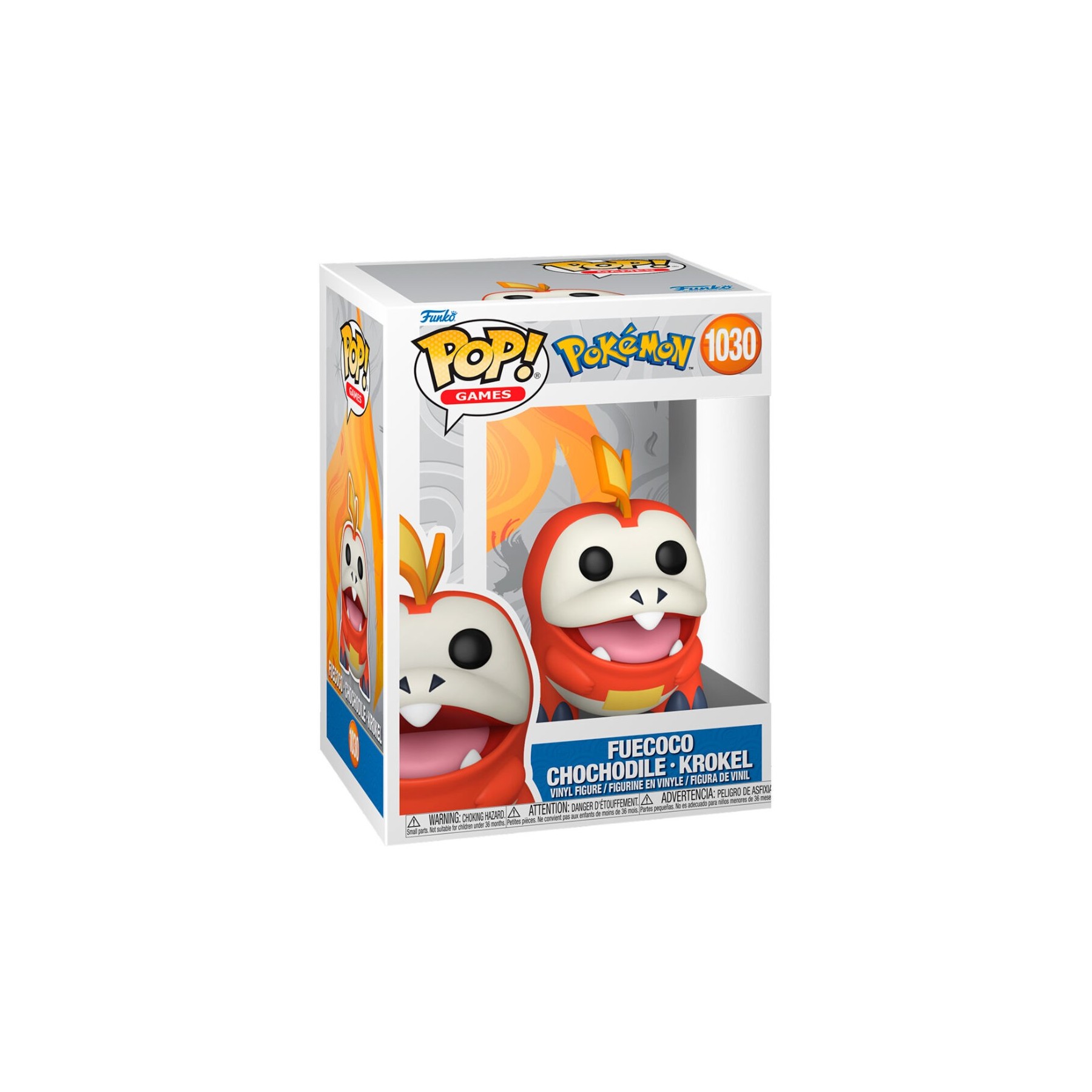 Figura POP Pokemon Fuecoco Chochodile Krokel