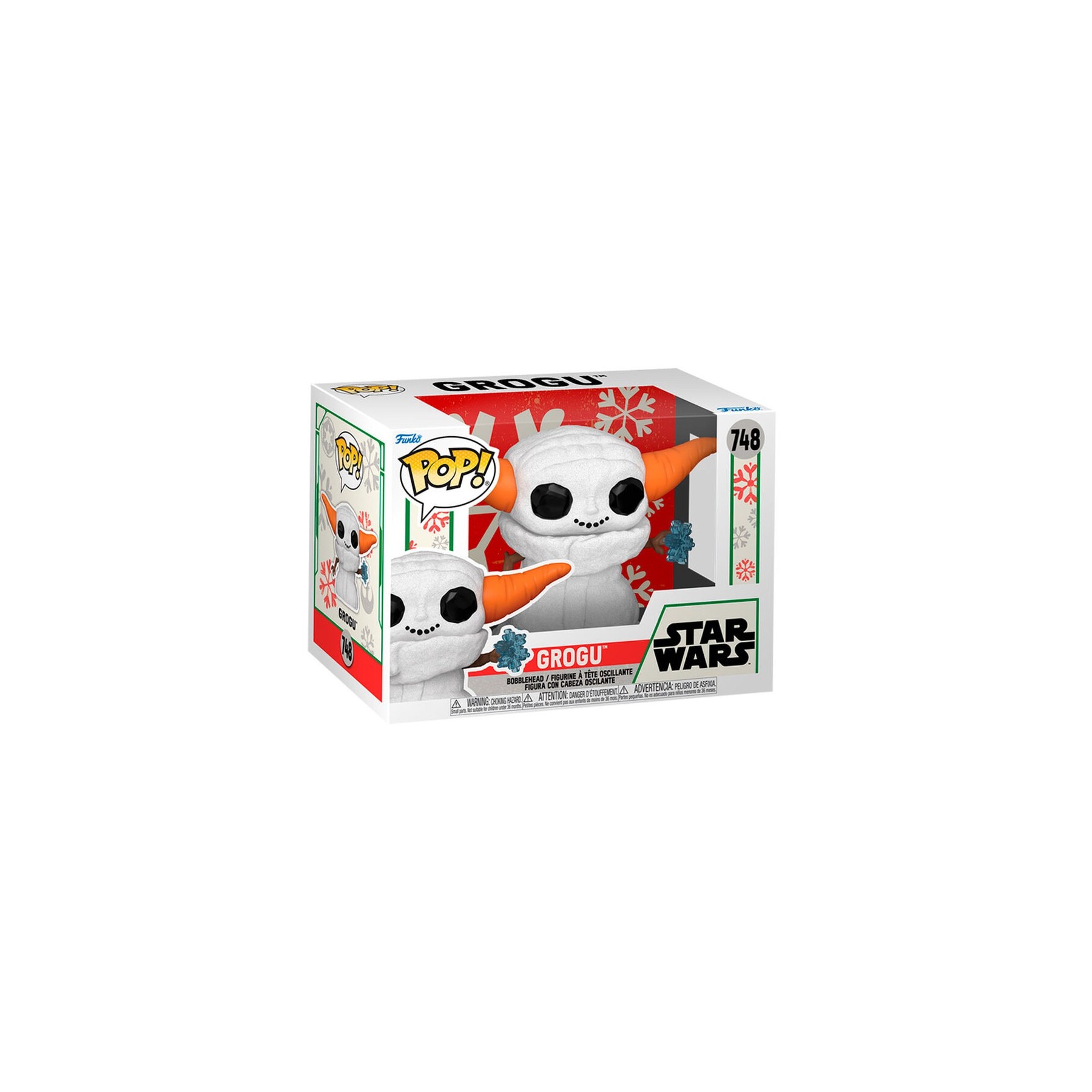Figura POP Star Wars Grogu Snowman