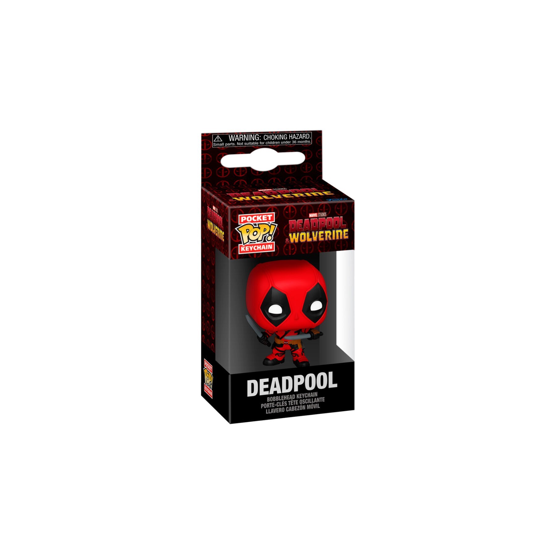 Llavero Pocket POP Marvel Deadpool & Wolverine Deadpool