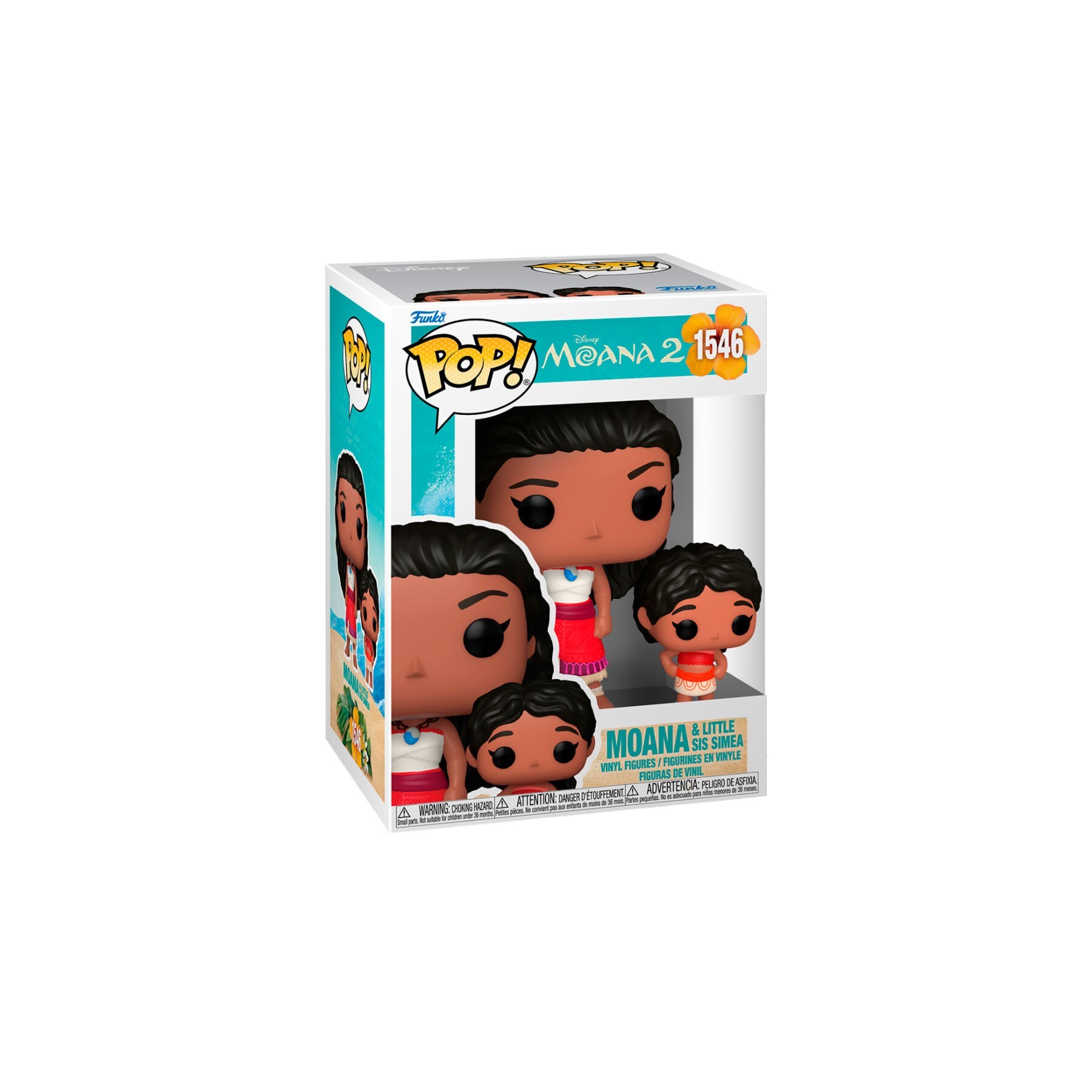 Figura POP Disney Vaiana Moana 2 Moana & Simea