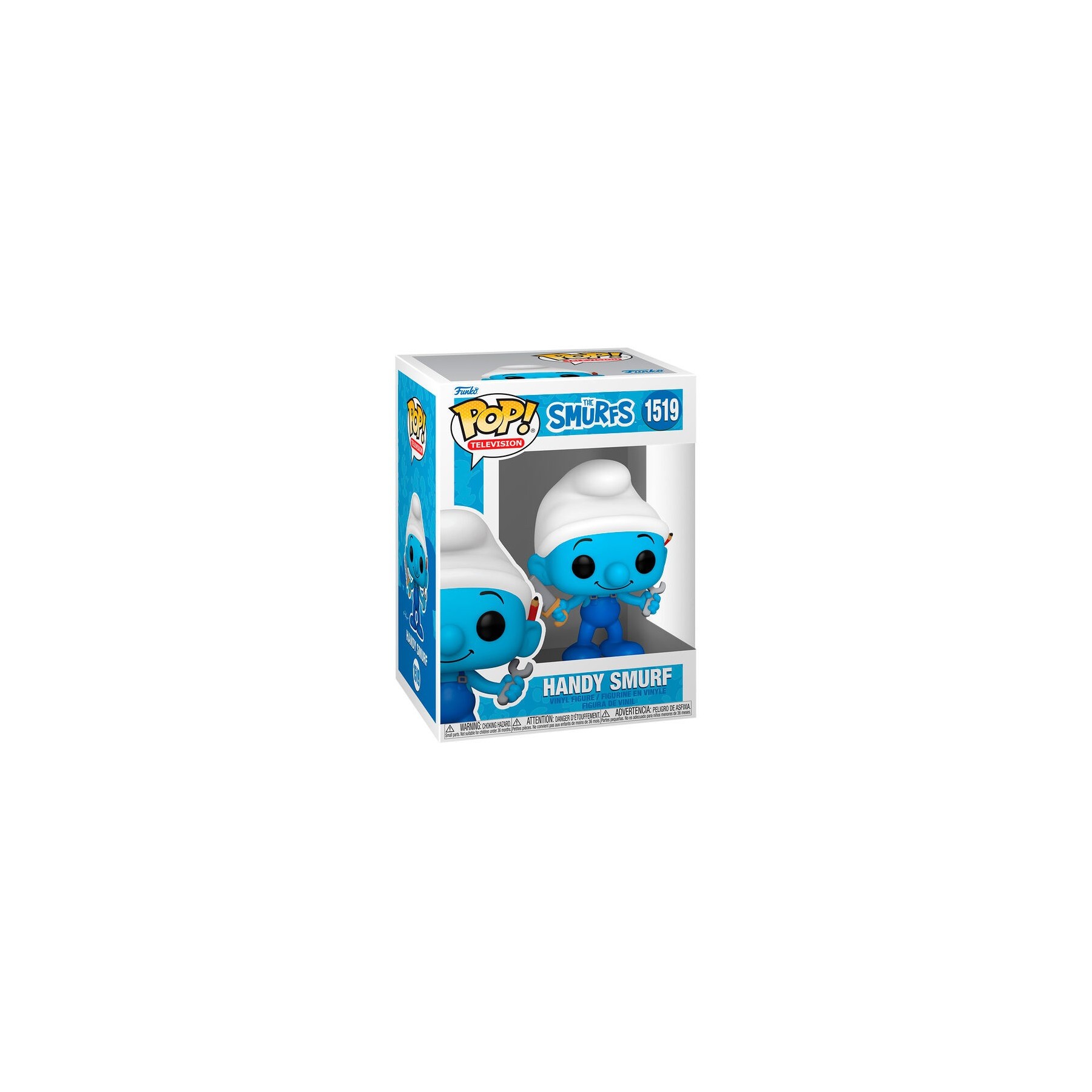 Figura POP The Smurfs Handy Smurf