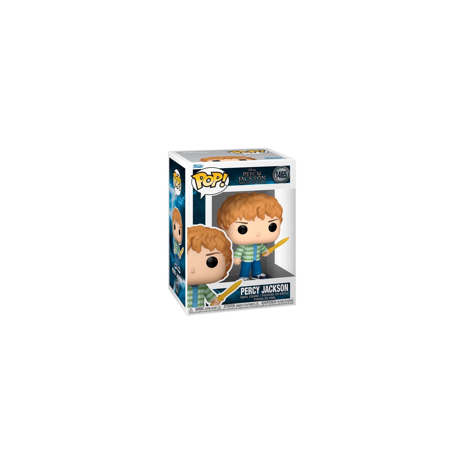 Figura POP Percy Jackson y los Dioses del Olimpo - Percy Jackson with Riptide
