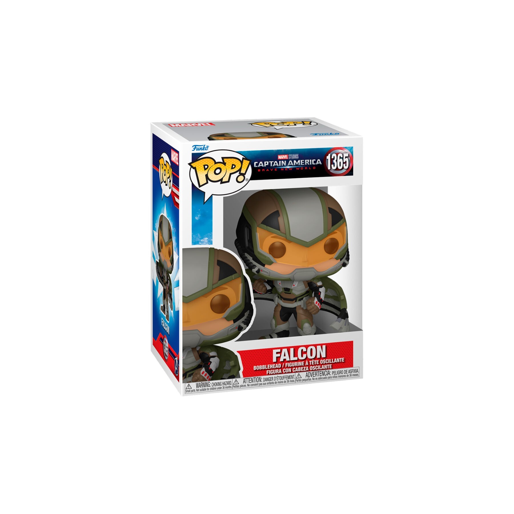 Figura POP Marvel Capitan America Brave New World Falcon