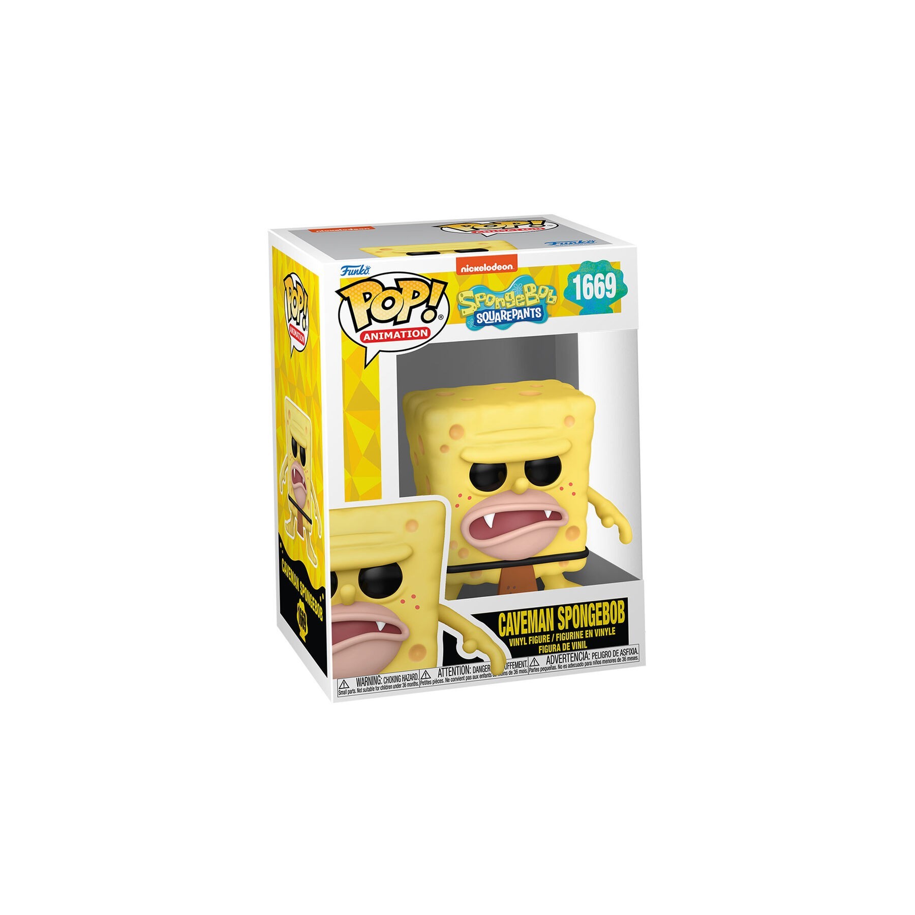 Figura POP Bob Esponja Caveman Spongebob