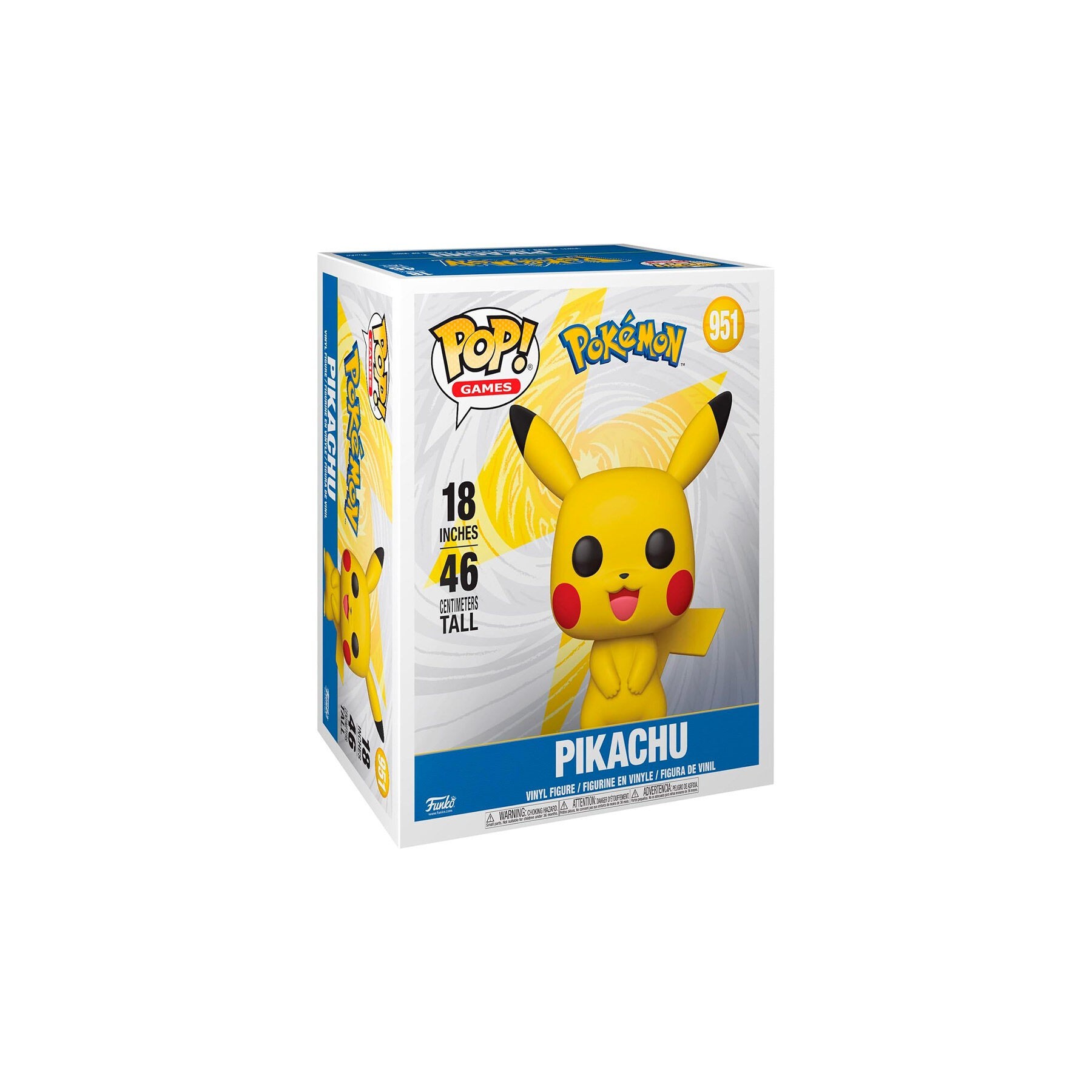 Figura POP Mega Pokemon Pikachu 46cm