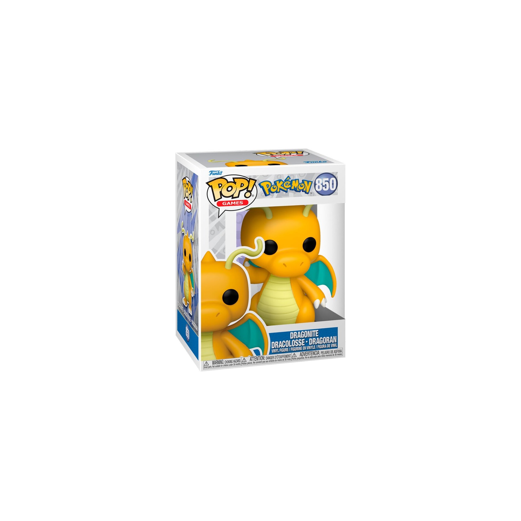 Figura POP Pokemon Dragonite Figura POP Pokemon Dragonite