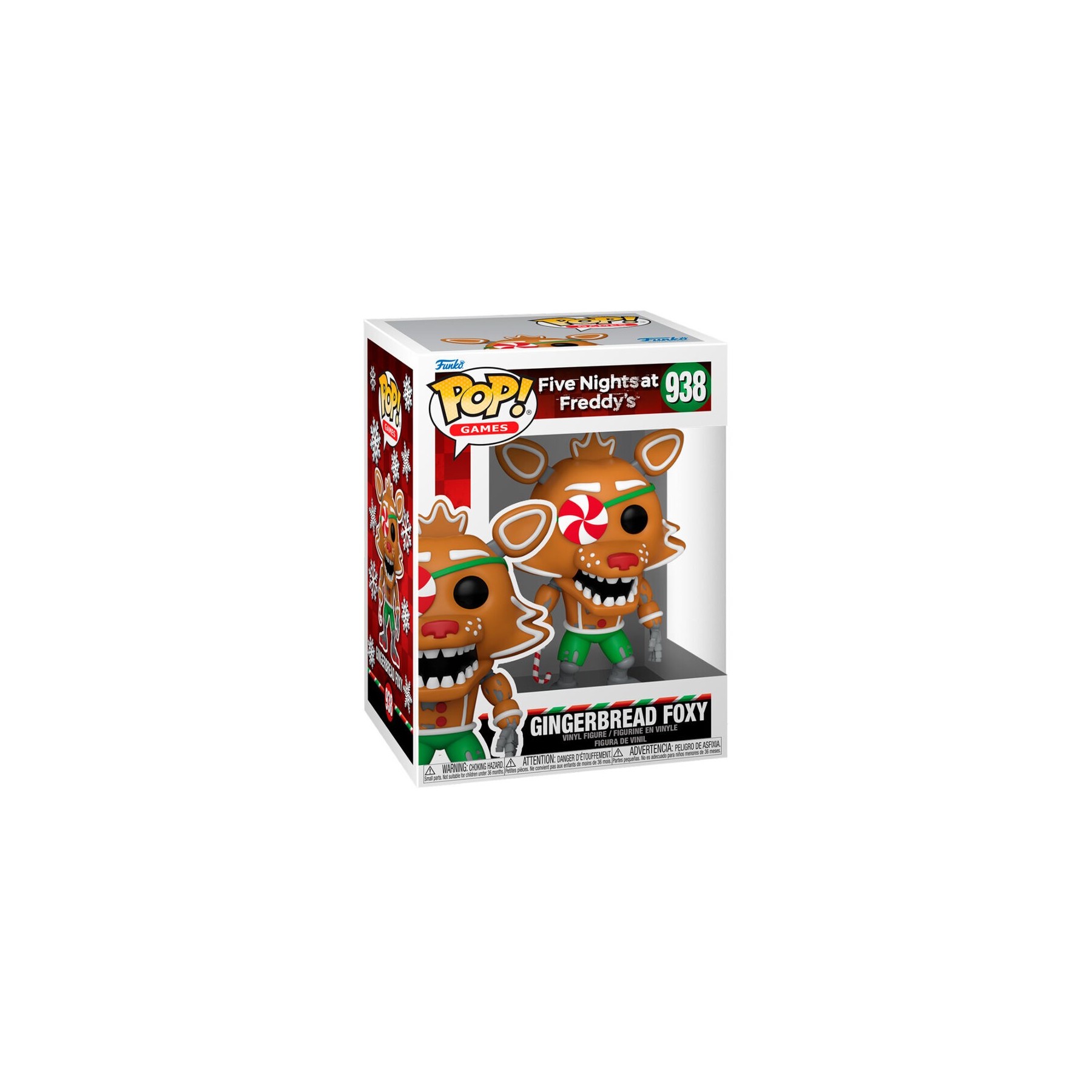 Figura POP Five Nights at Freddys Holiday Gingerbread Foxy